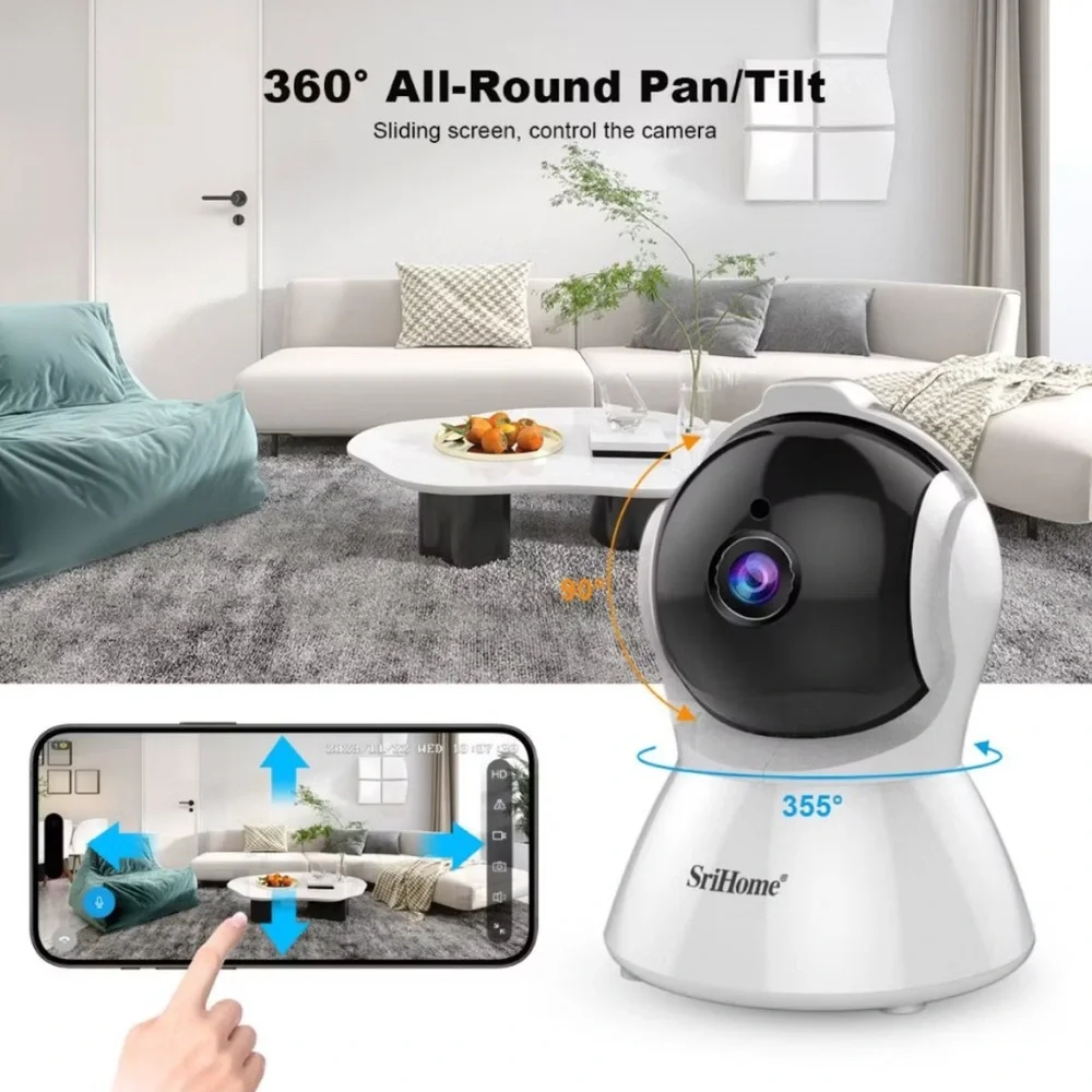 Security Camera Wifi CCTV IP Security Camera Night Vision 1080P Full HD
